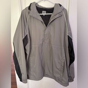 Champion 1/4 Zip Hooded Pullover Windbreaker